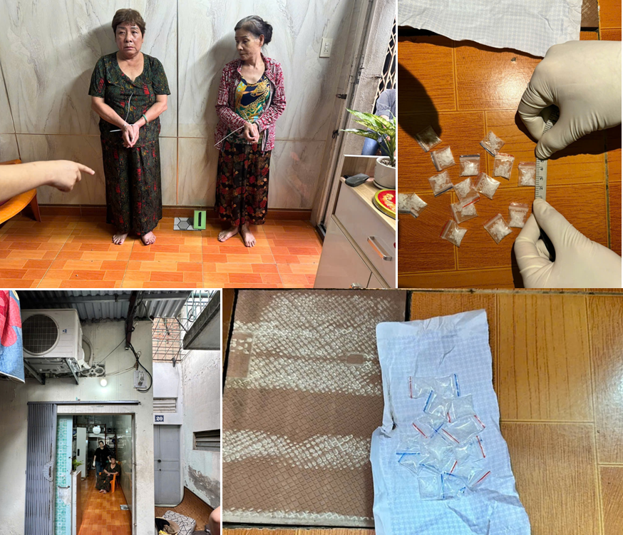 Phá 1 ổ nhóm, bắt giữ 6 đối tượng về hành vi mua bán, tàng trữ trái phép chất ma túy